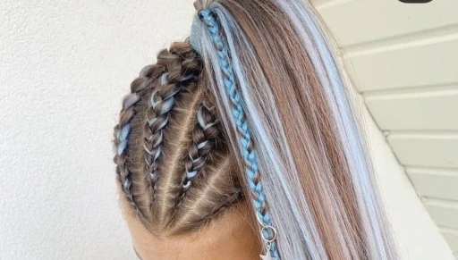 BRAIDS / zapletanie vlasov s kanekalonom/cop
